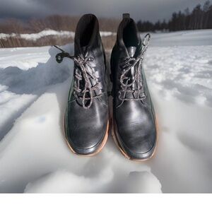 Cole Hann Chukka Boots Mens 12M Black Grand Sport ZeroGrand Rugged C28464 G18